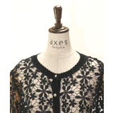 フラワーレース半袖ニットカーディガン | axes femme | 詳細画像15 