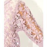 フラワーレース半袖ニットカーディガン | axes femme | 詳細画像24 