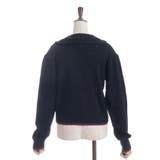 フラワーリボン刺繍ニットカーディガン | axes femme | 詳細画像12 