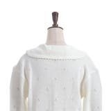 フラワーリボン刺繍ニットカーディガン | axes femme | 詳細画像26 