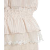 シアストライプ×レースプルオーバー | axes femme | 詳細画像22 