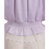 シアストライプ×レースプルオーバー | axes femme | 詳細画像29 