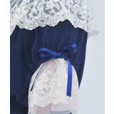 シアストライプ×レースプルオーバー | axes femme | 詳細画像8 