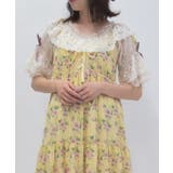 生成り | シアストライプ×レースプルオーバー | axes femme