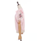 接触冷感ダリア刺繍プルオーバー | axes femme | 詳細画像12