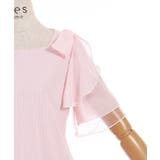 接触冷感ダリア刺繍プルオーバー | axes femme | 詳細画像15