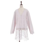 ＵＶカットレース切替カーデ | axes femme | 詳細画像10 