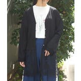 ＵＶカットレース切替カーデ | axes femme | 詳細画像6 