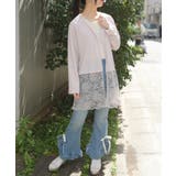 ＵＶカットレース切替カーデ | axes femme | 詳細画像8 