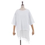 レースドッキングＴシャツ | axes femme | 詳細画像16 