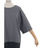 レースドッキングＴシャツ | axes femme | 詳細画像8 
