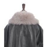 ファー付合成皮革ブルゾン | axes femme | 詳細画像17 