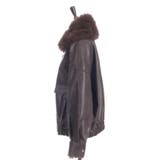 ファー付合成皮革ブルゾン | axes femme | 詳細画像21 