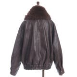 ファー付合成皮革ブルゾン | axes femme | 詳細画像22 