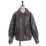 ファー付合成皮革ブルゾン | axes femme | 詳細画像25 