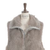 ミックスファーベスト | axes femme | 詳細画像12 