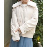 ファー襟コーデュロイコート | axes femme | 詳細画像10