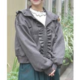 チャコール | スエポンパーカー | axes femme