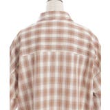 オーバーチェックシャツ | axes femme | 詳細画像16 