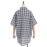 オーバーチェックシャツ | axes femme | 詳細画像20 