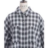 オーバーチェックシャツ | axes femme | 詳細画像21 