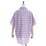 オーバーチェックシャツ | axes femme | 詳細画像26 