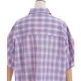 オーバーチェックシャツ | axes femme | 詳細画像30 