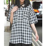 オーバーチェックシャツ | axes femme | 詳細画像7 