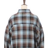 チェック柄ロングシャツ | axes femme | 詳細画像10
