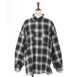チェック柄ロングシャツ | axes femme | 詳細画像21