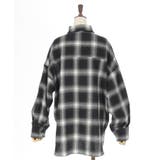 チェック柄ロングシャツ | axes femme | 詳細画像23