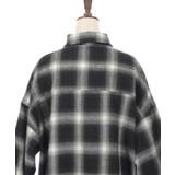 チェック柄ロングシャツ | axes femme | 詳細画像27