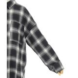 チェック柄ロングシャツ | axes femme | 詳細画像30