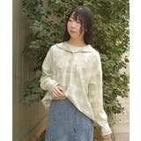フード付きチェックシャツ | axes femme | 詳細画像10