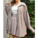 茶 | シアーデニムカラーシャツ | axes femme