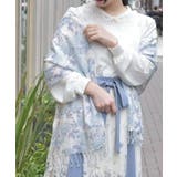 ローズプリントストール | axes femme | 詳細画像2