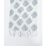 ブーケ柄プリントストール | axes femme | 詳細画像5 