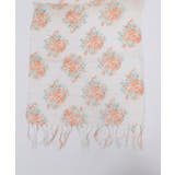 ブーケ柄プリントストール | axes femme | 詳細画像9 