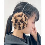 茶 | 合皮×エコファーイヤーマフ | axes femme
