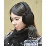 黒 | ２トーン折りたたみイヤーマフ | axes femme
