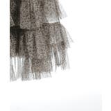 ペチ付フリルチュールスカート | axes femme | 詳細画像11 