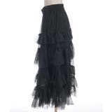 ペチ付フリルチュールスカート | axes femme | 詳細画像23 