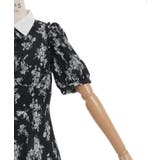 フラワー柄ハイウエストワンピース | axes femme | 詳細画像16
