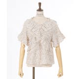 2WAYフリル×チュールブラウス | axes femme | 詳細画像20