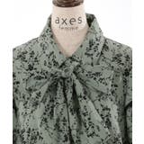 リボン付きフリル袖ブラウス | axes femme | 詳細画像10 