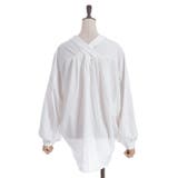 スキッパー風シャツチュニック | axes femme | 詳細画像15 