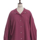 スキッパー風シャツチュニック | axes femme | 詳細画像23 