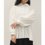 ＵＶカットボリューム袖シャツ | axes femme | 詳細画像6 