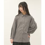 ＵＶカットボリューム袖シャツ | axes femme | 詳細画像8 
