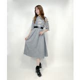 チャイナボタン肩あきワンピース | axes femme | 詳細画像2